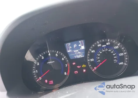 2016 Hyundai Accent Se z USA, uszkodzony, nr VIN KMHCT4AE2GU149823